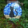 Mosaik  Garten Trittstein Katze
