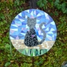 Mosaik  Garten Trittstein Katze
