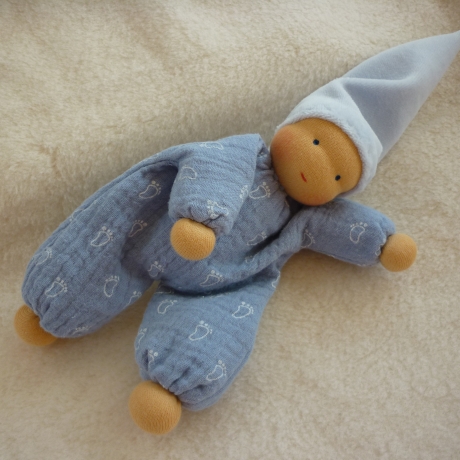 TausendschönStoffpuppen Schlenkerchen Musselin