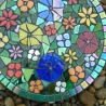 Mosaik  Garten Trittstein Blumenwiese