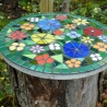 Mosaik  Garten Trittstein Blumenwiese