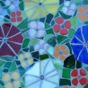 Mosaik  Garten Trittstein Blumenwiese