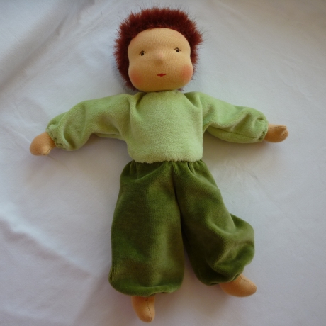 Schlamperle. Stoffpuppe nach Art der Waldorfpuppe