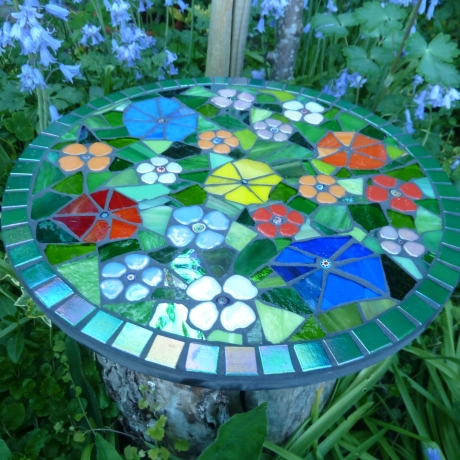 Mosaik  Garten Trittstein Blumenwiese