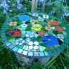 Mosaik  Garten Trittstein Blumenwiese