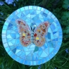 Mosaik  Garten Trittstein Schmetterling