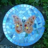Mosaik  Garten Trittstein Schmetterling