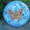 Mosaik  Garten Trittstein Schmetterling