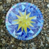 Mosaik  Garten Trittstein suncatcher Sonne