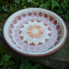 Terracotta Schale Mosaik Mediteran