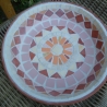 Terracotta Schale Mosaik Mediteran