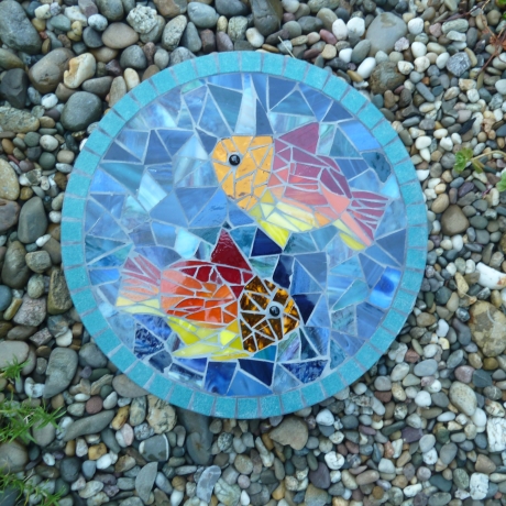 Mosaik  Garten Trittstein suncatcher