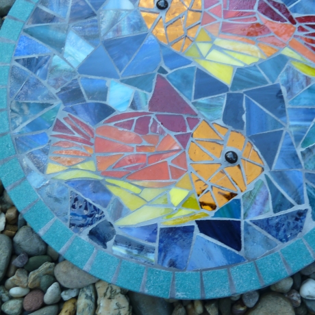 Mosaik  Garten Trittstein suncatcher