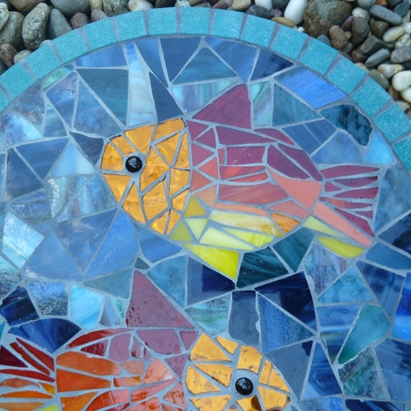 Mosaik  Garten Trittstein suncatcher