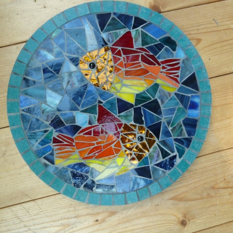 Mosaik  Garten Trittstein suncatcher