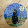 Mosaik  Garten Trittstein Katze