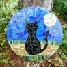 Mosaik  Garten Trittstein Katze