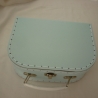 Puppenkoffer klein, 20 x 15 cm, babyblau