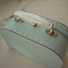 Puppenkoffer klein, 20 x 15 cm, babyblau