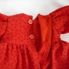 Rotes Puppenkleid. Für Puppengröße 37 - 40 cm