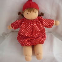 Stoffpuppe nach Art von Pippa