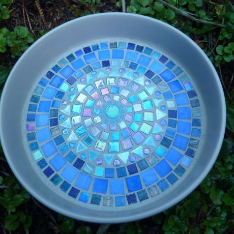 Mosaikschale Obstschale rund 