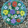 Mosaik  Garten Trittstein Blumenwiese