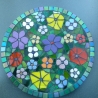 Mosaik  Garten Trittstein Blumenwiese