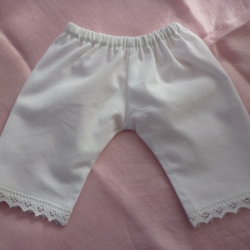 Lange Unterhose für Puppengröße 37 - 40 cm