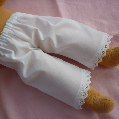 Lange Unterhose für Puppengröße 37 - 40 cm