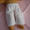 Lange Unterhose für Puppengröße 37 - 40 cm