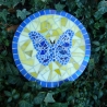 Mosaik  Garten Trittstein Schmetterling