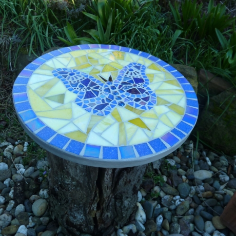 Mosaik  Garten Trittstein Schmetterling