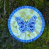Mosaik  Garten Trittstein Schmetterling
