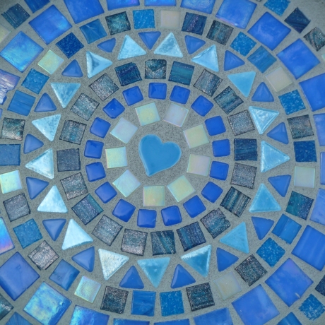 Mosaikschale Obstschale rund 