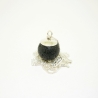 Lava-Perle an 925 Silber-Kette, Diffusor Kette, Aromatherapie