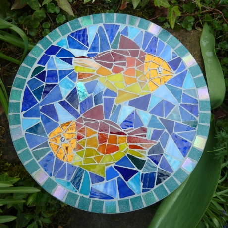 Mosaik  Garten Trittstein suncatcher