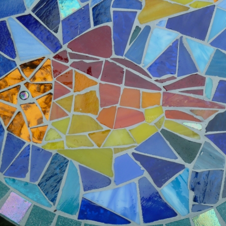 Mosaik  Garten Trittstein suncatcher