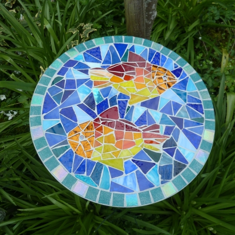 Mosaik  Garten Trittstein suncatcher