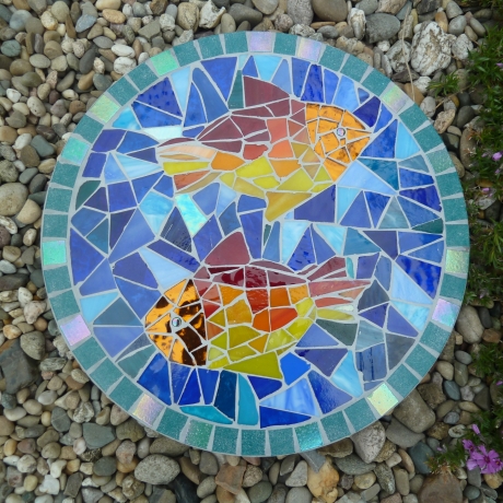 Mosaik  Garten Trittstein suncatcher