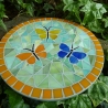Mosaik  Garten Trittstein Schmetterlinge