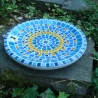 Beton Vogeltränke Mosaik Wasserschale Biene