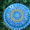 Beton Vogeltränke Mosaik Wasserschale Biene