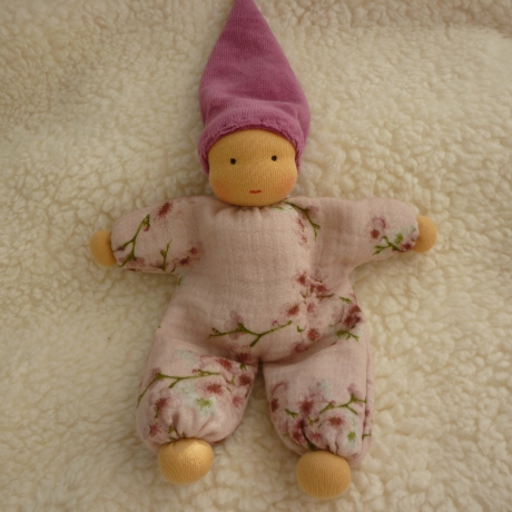 TausendschönStoffpuppen: Schlenkerchen Musselin