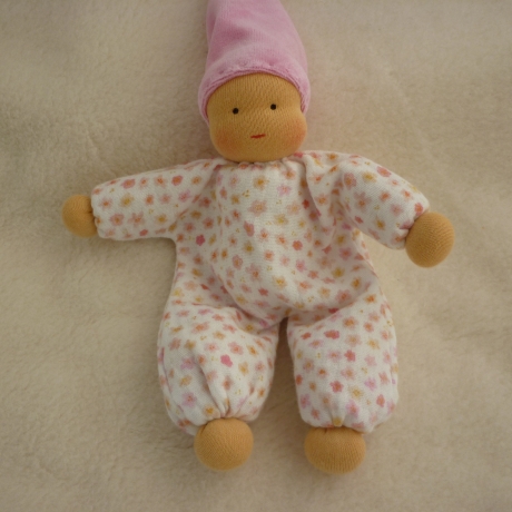 Schlenkerchen Musselin, Bio-Schafwolle