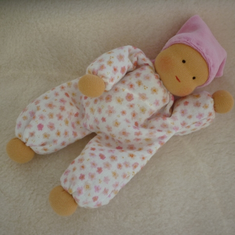 Schlenkerchen Musselin, Bio-Schafwolle