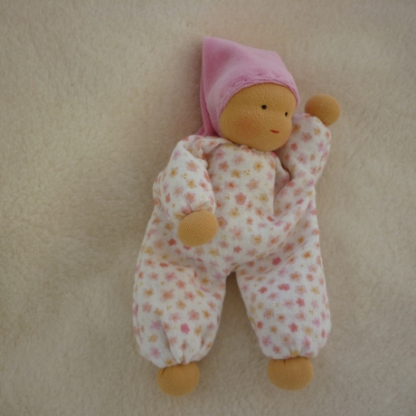 Schlenkerchen Musselin, Bio-Schafwolle