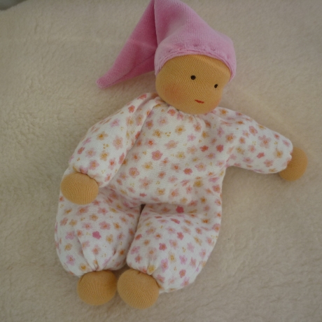 Schlenkerchen Musselin, Bio-Schafwolle