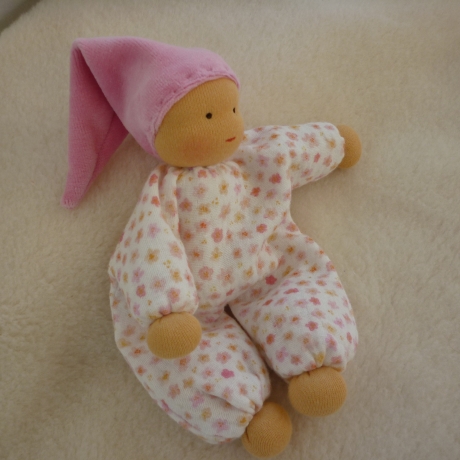 Schlenkerchen Musselin, Bio-Schafwolle