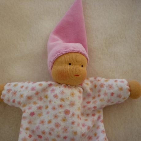 Schlenkerchen Musselin, Bio-Schafwolle